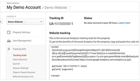 Google Analytics - Website Added