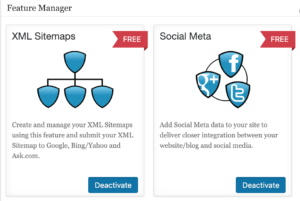 XML SItemap feature within All in One SEO plugin