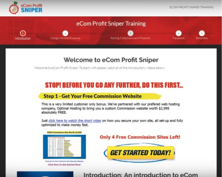 ecom-profit-sniper-members-area