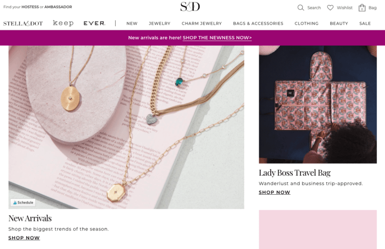 Stella-and-dot-home-page