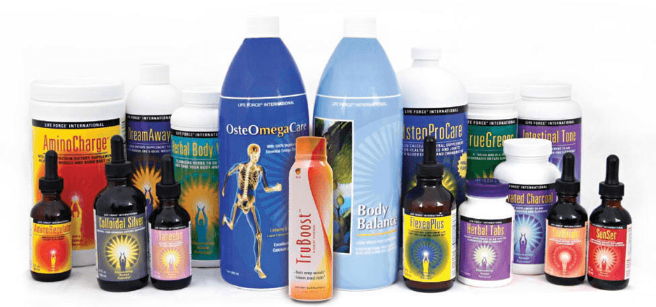 Life Force International Product Line