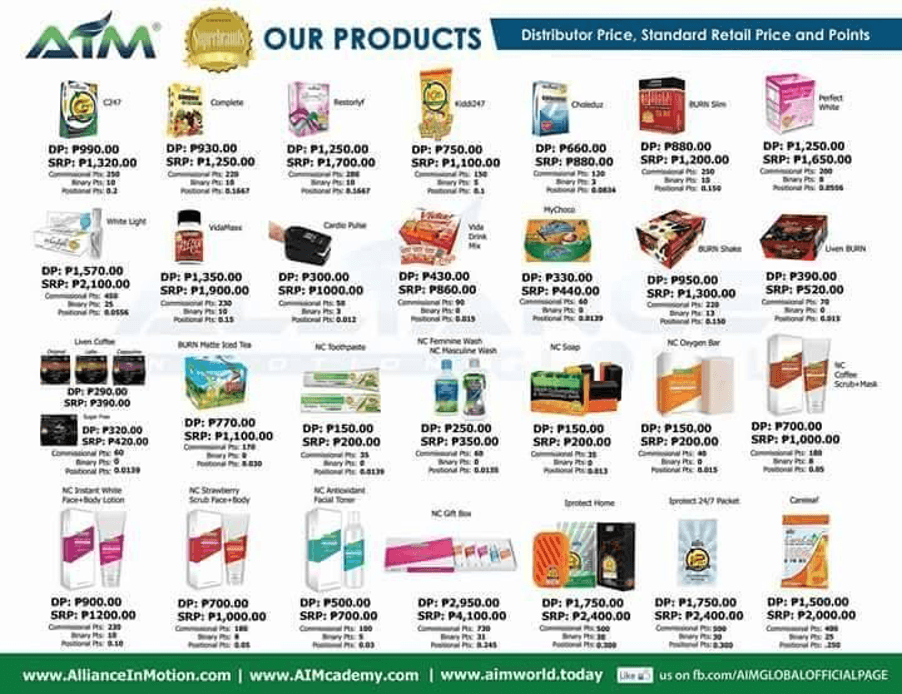 aim-global-product-line