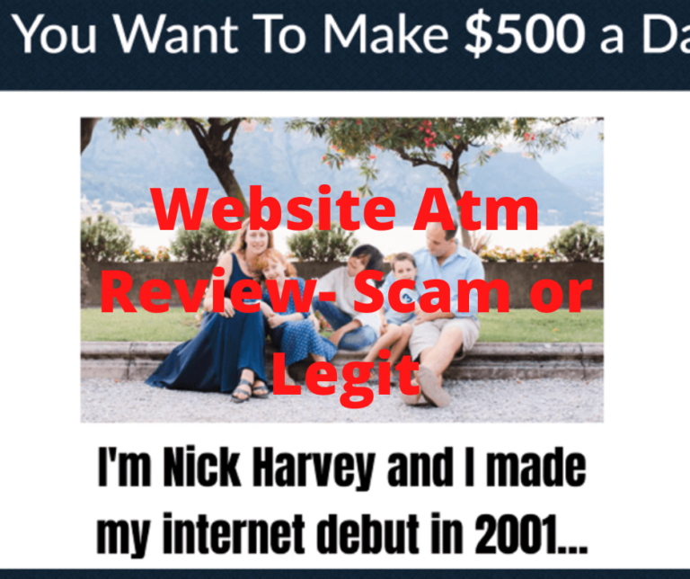 Is Website ATM a Scam? Yes, Another Scam Exposed! Best Affiliate