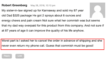 Kannaway complaints 3 - ruining relationships