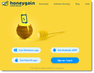 is Honeygain a scam - website