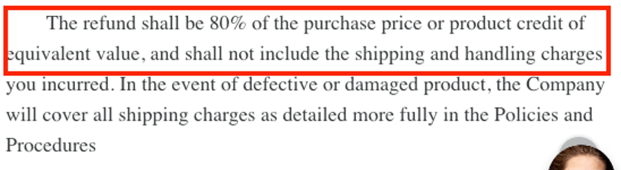 is farmasi a scam - returns policy