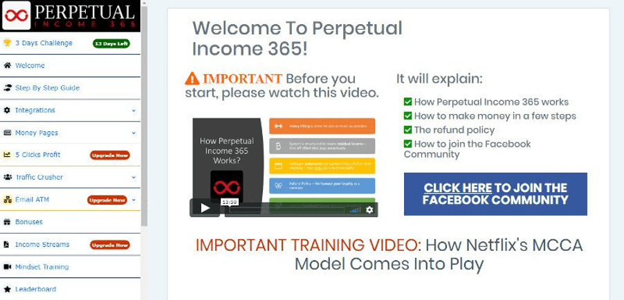 Perpetual Income 365 Members Area