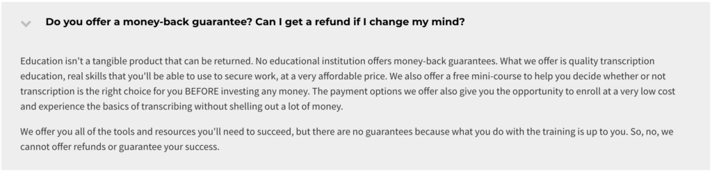 Refund Policy?