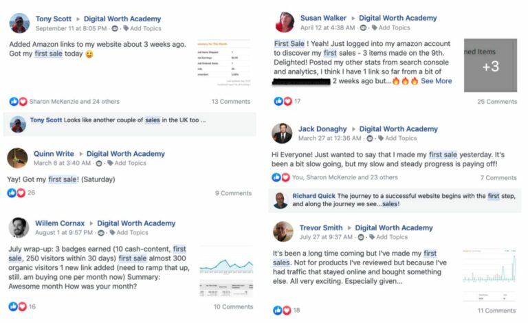 Digital Worth Academy - Facebook Reviews